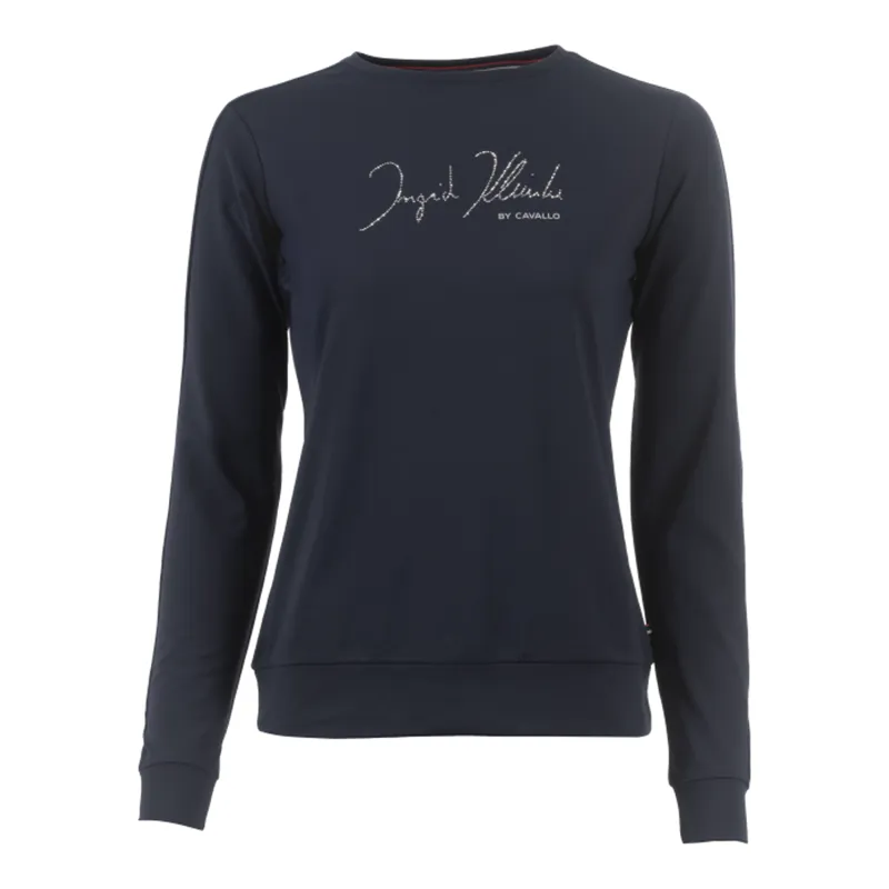 Cavallo Ingrid Klimke Ladies Kirstin Sweater - Dark Blue